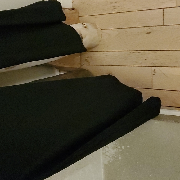 Women's Size 8 Breezy Black Wide Leg Jumpsuit - Picture 3 of 6